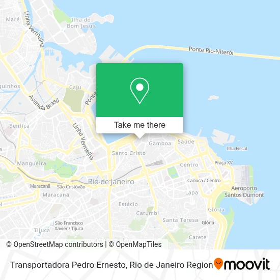 Transportadora Pedro Ernesto map