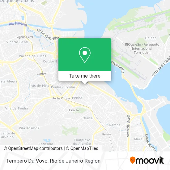 Tempero Da Vovo map