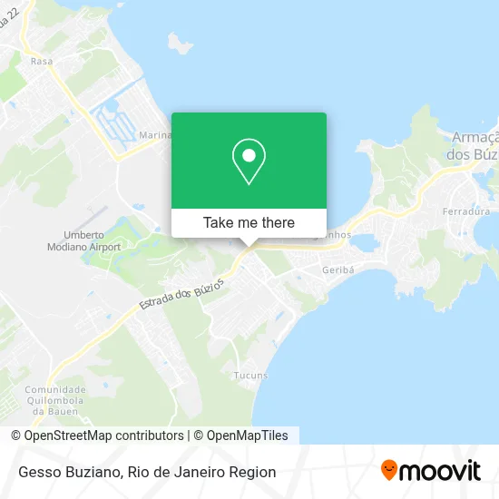 Gesso Buziano map