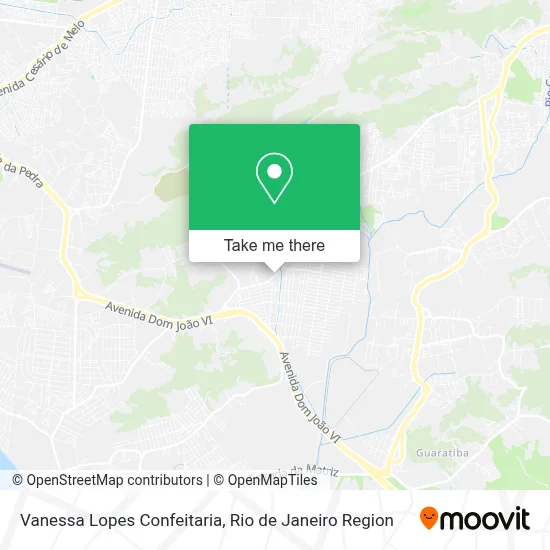 Vanessa Lopes Confeitaria map