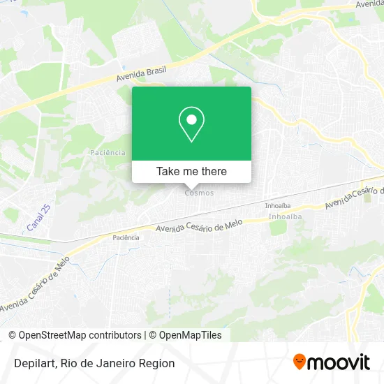 Depilart map