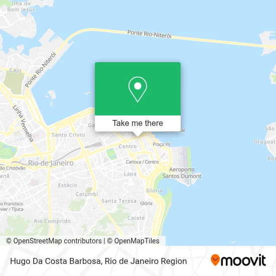 Hugo Da Costa Barbosa map
