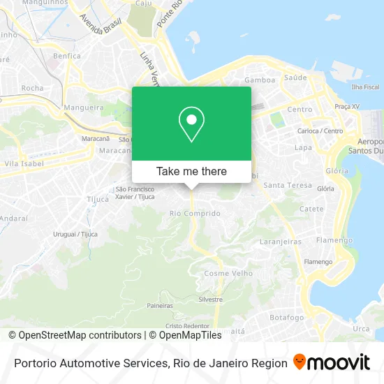 Portorio Automotive Services map
