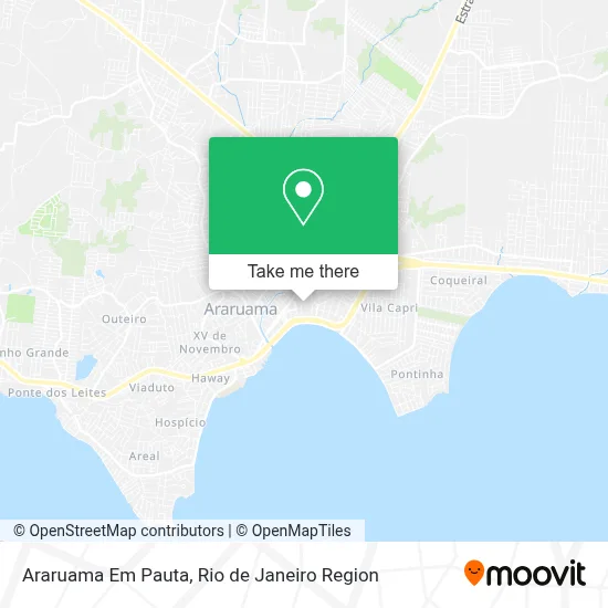 Araruama Em Pauta map