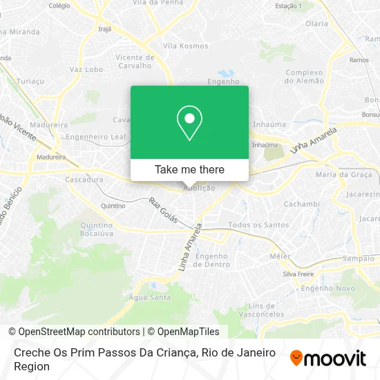 Creche Os Prim Passos Da Criança map