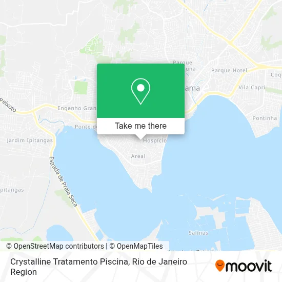 Crystalline Tratamento Piscina map