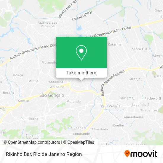 Rikinho Bar map