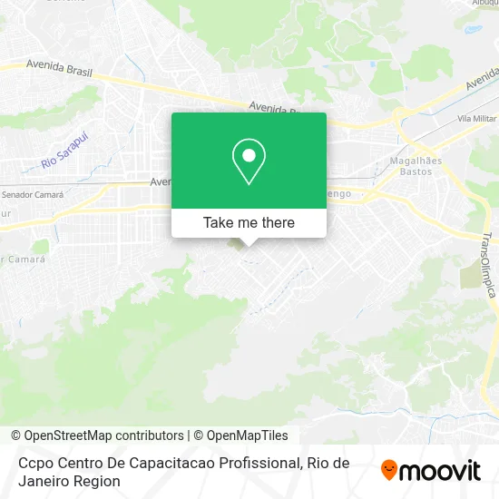 Ccpo Centro De Capacitacao Profissional map