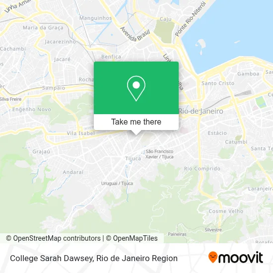 College Sarah Dawsey map