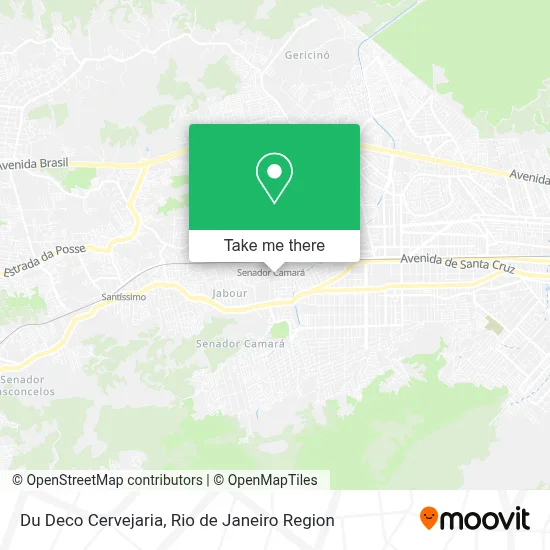 Du Deco Cervejaria map