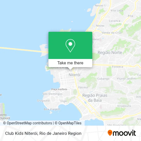 Club Kids Niterói map