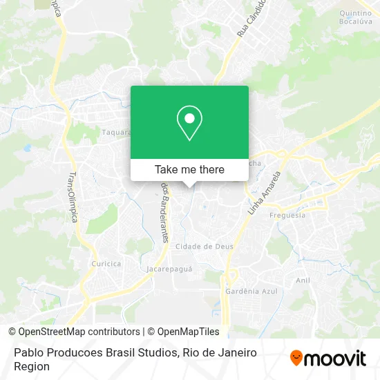 Pablo Producoes Brasil Studios map