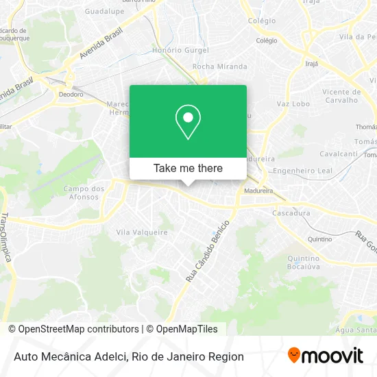Auto Mecânica Adelci map