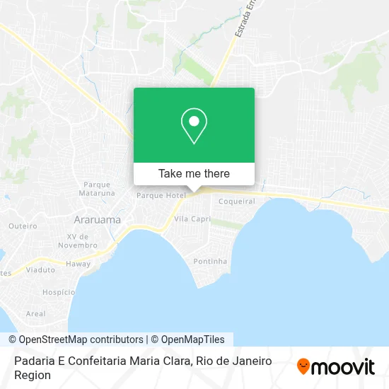 Padaria E Confeitaria Maria Clara map