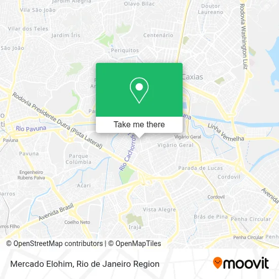 Mercado Elohim map