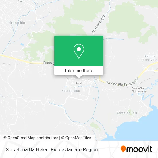 Sorveteria Da Helen map