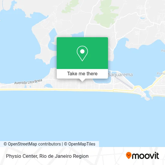 Fisio Center map
