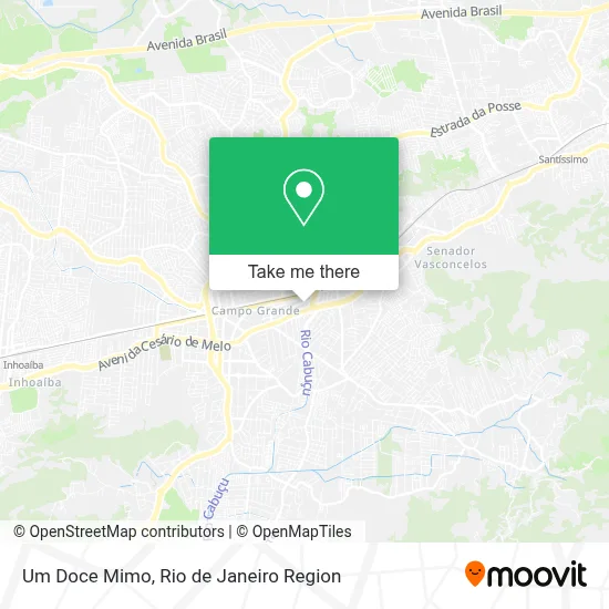 Um Doce Mimo map