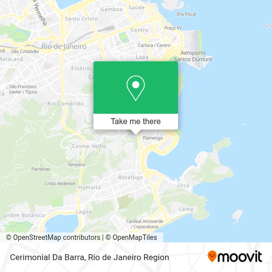 Cerimonial Da Barra map
