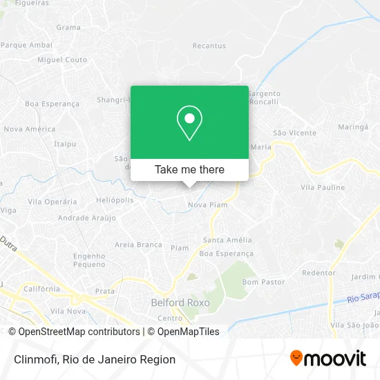 Clinmofi map