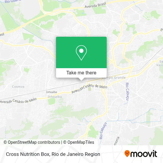 Cross Nutrition Box map