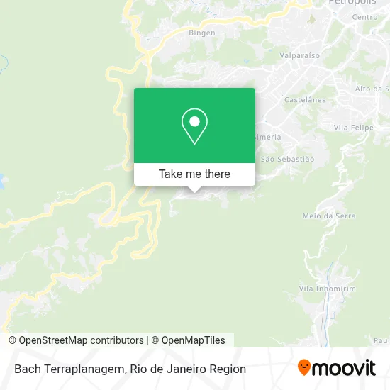 Bach Terraplanagem map