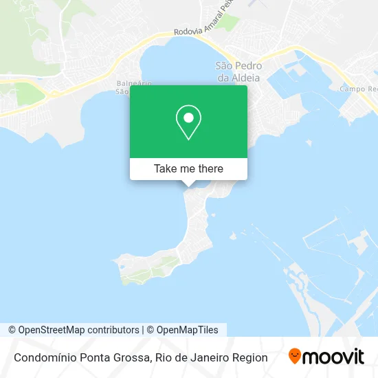 Condomínio Ponta Grossa map