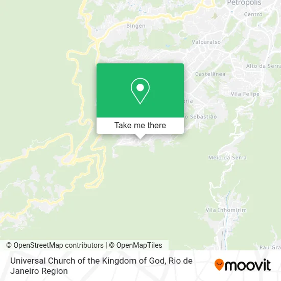 Igreja Universal Do Reino De Deus map
