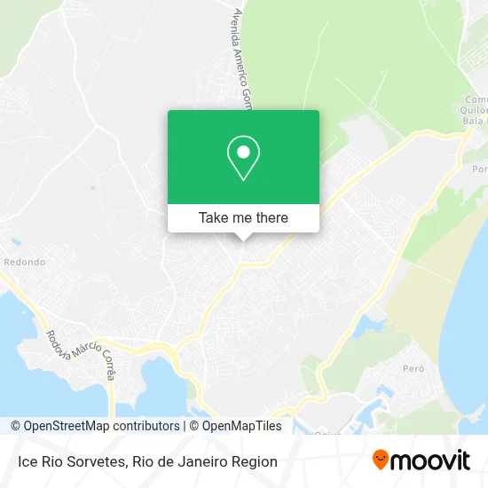 Ice Rio Sorvetes map