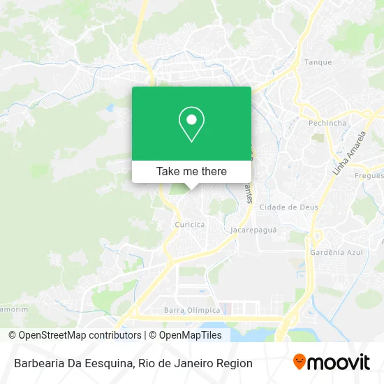 Barbearia Da Eesquina map