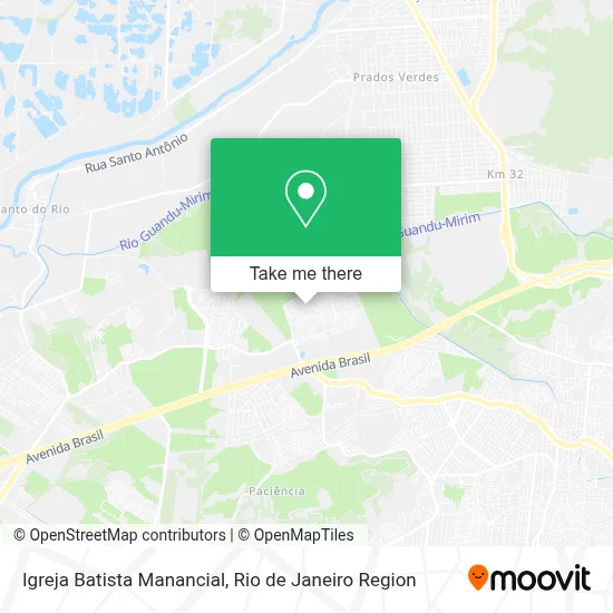 Igreja Batista Manancial map