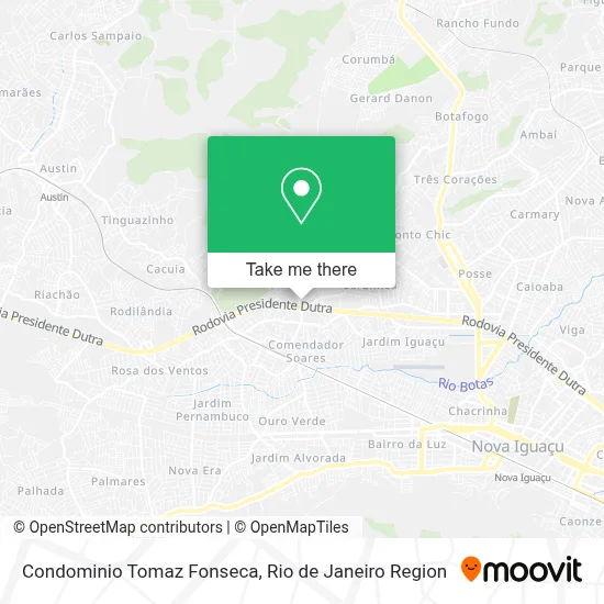 Condominio Tomaz Fonseca map