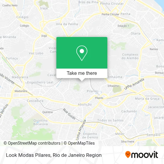 Look Modas Pilares map