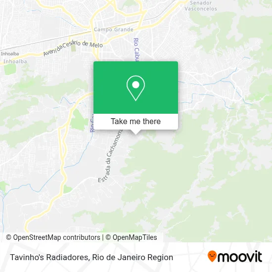 Tavinho's Radiadores map