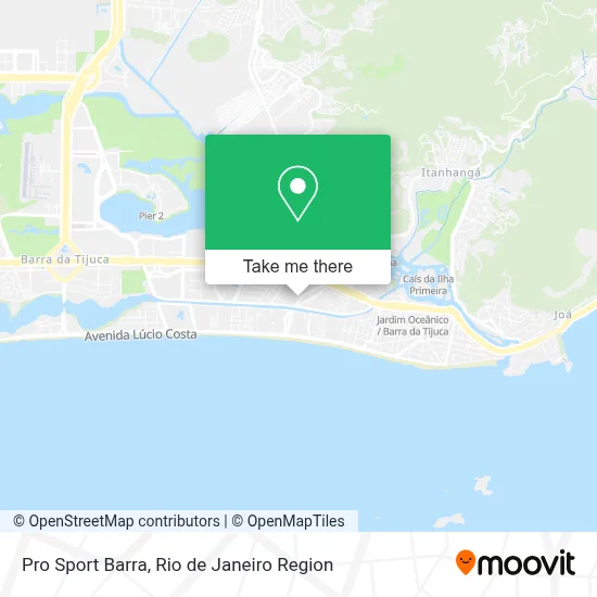 Pro Sport Barra map