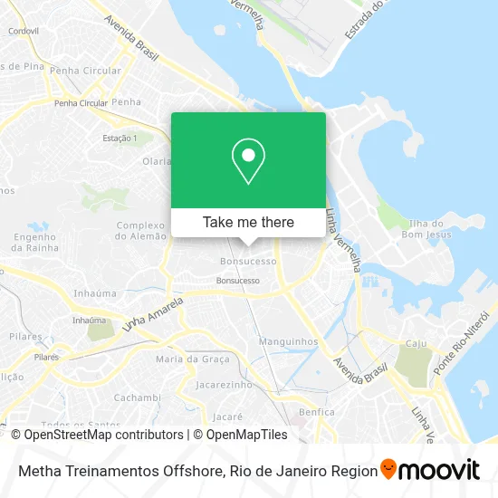 Metha Treinamentos Offshore map
