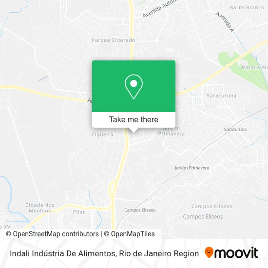 Indali Indústria De Alimentos map