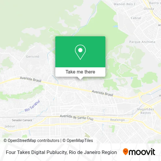 Four Takes Digital Publucity map
