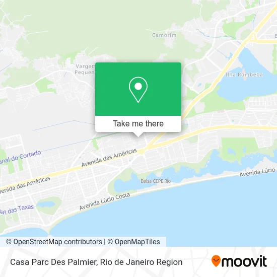Casa Parc Des Palmier map