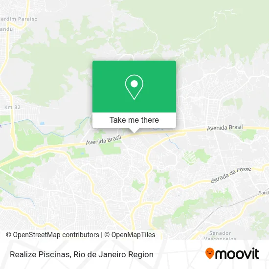 Realize Piscinas map