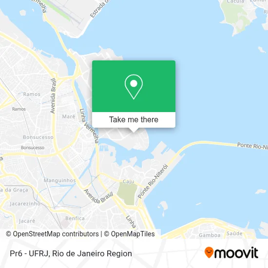 Pr6 - UFRJ map