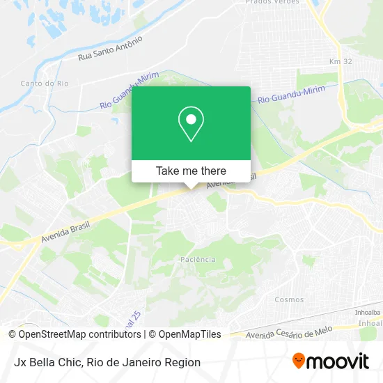 Jx Bella Chic map