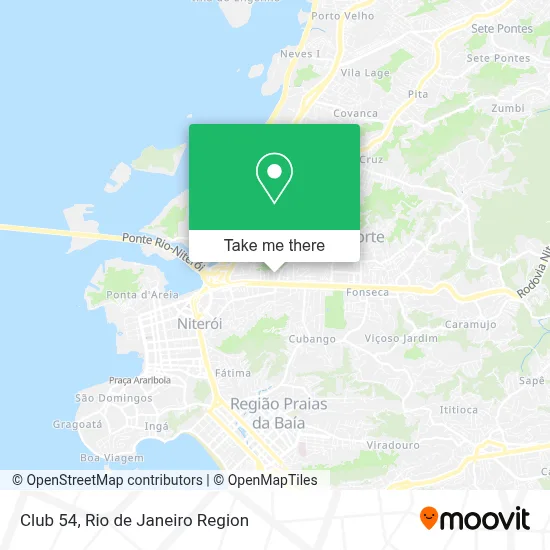 Club 54 map