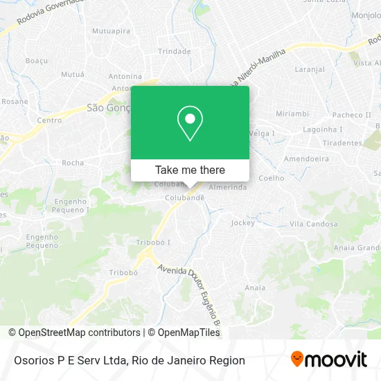 Osorios P E Serv Ltda map