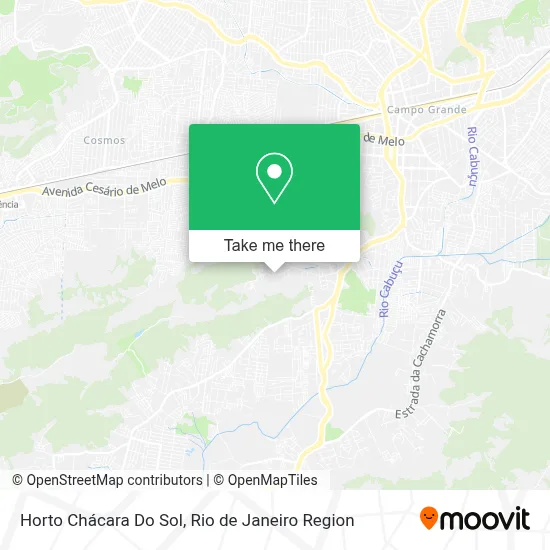 Horto Chácara Do Sol map