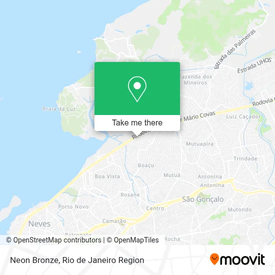 Neon Bronze map