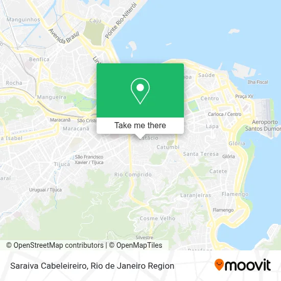 Saraiva Cabeleireiro map