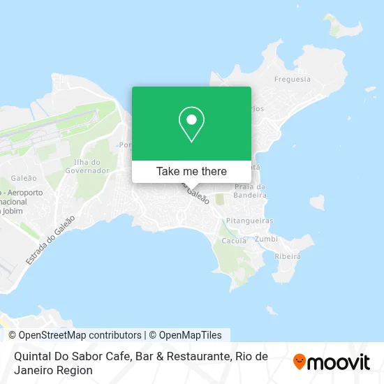 Quintal Do Sabor Cafe, Bar & Restaurante map