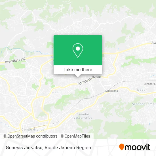 Genesis Jiu-Jitsu map