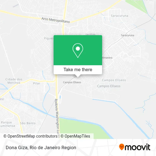 Dona Giza map